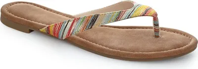 Produktbild von Damen-Flip-Flops Loap Herba Brown