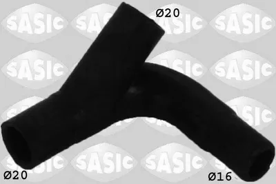 Produktbild von SASIC Kühlerschlauch Wasserschlauch für RENAULT Clio III Schrägheck (BR0/1, CR0/1) 3404103