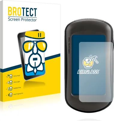 Produktbild von BROTECT Schutzglas für Garmin Oregon 550 Schutzfolie Panzer Folie Glas Display Schutz klar
