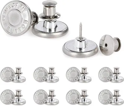 Produktbild von Jeansknöpfe 17mm metallisch verw.