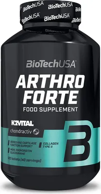 Obrázek produktu pro BioTech USA Arthro Forte 120 tablet / Komplexn kloubn viva / Kloubn viva s vysokm obsahem MSM, glukosaminu a chondroitinu