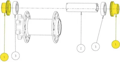 Immagine prodotto di Tappi terminali SUNringle per Super Bubba, Bubba, Bubba X 15 x 110 mm - precisione...