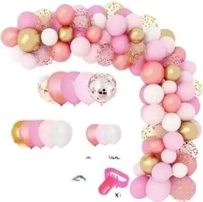 Zdjęcie produktu dla Balony Na Urodziny Zestaw Balonów Mix 100Szt Ślub Party