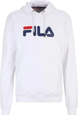 Produktbild von Fila Uni Barumini Sweatshirt Pullover Kapuzenpullover Hoher Baumwollanteil Weiß L
