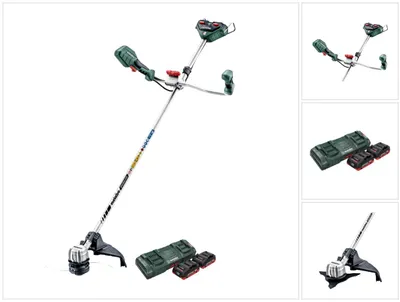 Obrázok produktu pre Metabo FSB 36-18 LTX BL 40 Akumulátorový krovinorez 36 V ( 2x 18 V ) dvojručný bezkefový + 2x akumulátor 4,0 Ah + dvojitá nabíjačka