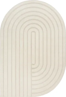 Produktbild von Kurzflor Teppich Modern Boho Skandinavisch Design, 160x230 cm