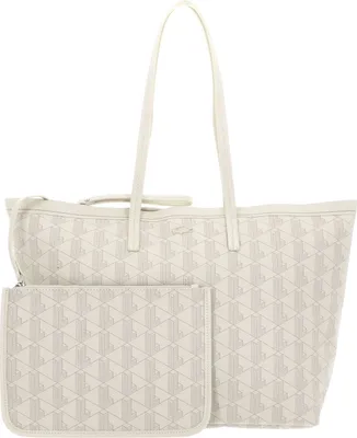 Immagine prodotto di LACOSTE borsa a tracolla borsa shopper Shopping Bag Mono Bone White Taupe beige