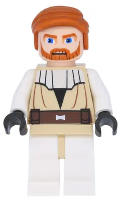Produktbild von LEGO Minifigur Obi- Wan Kenobi aus den Klonkriegen – Star Wars (sw0197) –