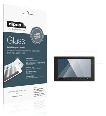 Image de 2x Protection écran pour JBL Legend 700 Verre souple Film Protecteur 9H dipos