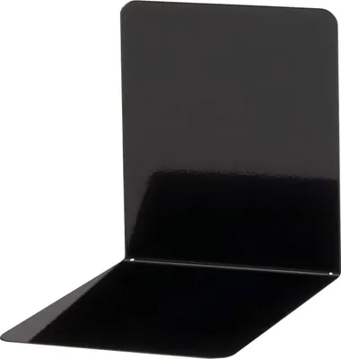 Produktbild von MAUL Buchstütze Stahl magnetisch kratzfest pulverbeschichtet glänzend magnethaftend 14 x 12 x 14 cm schwarz
