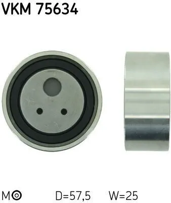Produktbild von SKF VKM 75634 Spannrolle Zahnriemen für MITSUBISHI COLT VI (Z3A, Z2A) COLT V (CJ, CP) Colt Plus VI (Z2W)