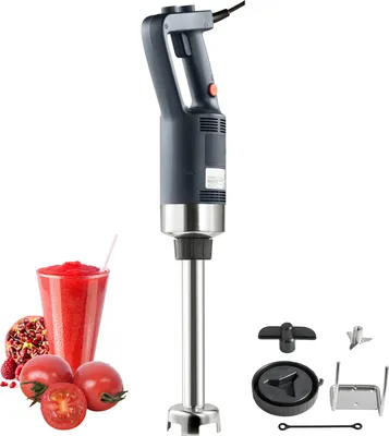 Obrázek produktu pro SucceBuy Komerční ruční mixér od, 750 W vysoce výkonný ruční mixér, kuchyňský ruční mixér s variabilní rychlostí a čepelí z nerezové oceli 304, víceúčelový pro polévky, koktejly, pyré, dětskou výživu