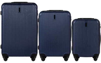 Productafbeelding van Set Van 3 Reiskoffers "Wings Egret 2.0" In Donkerblauw
