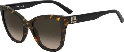 Zdjęcie produktu dla Okulary przeciwsłoneczne damskie Moschino Love MOL097/S Havana 54/18/140