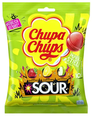 Produktbild von Chupa Chups Sour 10er