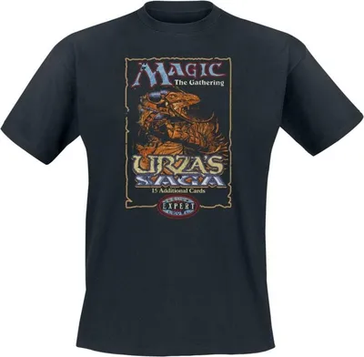 Produktbild von Magic: The Gathering T-Shirt Herren Dragon schwarz S