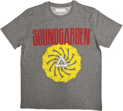 Obrázek produktu pro Soundgarden - Tričko "Badmotorfinger V.1" pro muže/dámy Uni RO7135 (S) (Grey)