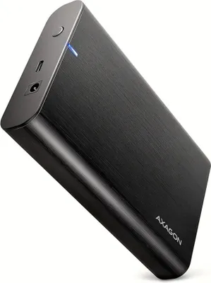 Produktbild von Axagon EE35-A6C, HDD-Gehäuse, 3.5", SATA, Serial ATA II, Serial ATA III, 5 Gbit/s, Hot-Swap, Schwarz