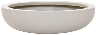Image de VIVANNO Bac à plantes en fibre de verre PLANA, beige mat - 34 x 9 cm