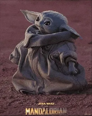 Obrázok produktu pre Star Wars – The Mandalorian – Grogu – 3D efekt – 20,3 x 25,4 cm – plagát