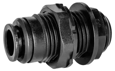 Produktbild von Riegler Schottverschraubung POM, G 3/4, für Schlauch-Außen-Ø 12 mm