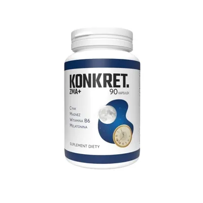Image de Composition de zinc, magnésium et vitamine B6 KONKRET ZMA+