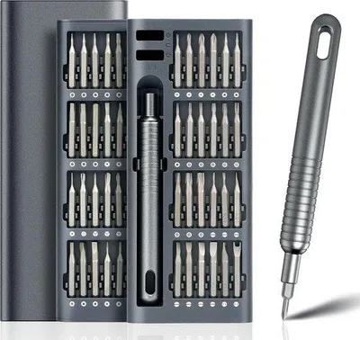 Produktbild von Famanu Schraubendreher-Set 51-in-1 mit 48 Mini-Bits - Magnetisch