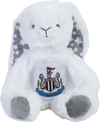 Produktbild von Newcastle United FC - Kaninchen Plüsch Teddybär TA13357 (Einheitsgröße) (Weiß/Grau)