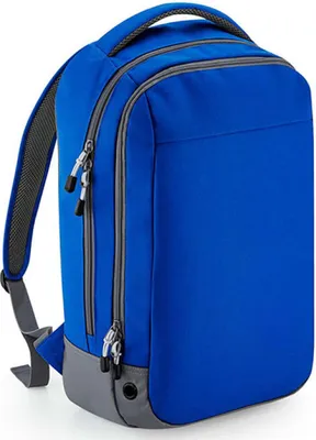 Produktbild von BagBase BG545 | Athleisure Sports Backpack - Farbe: Bright Royal/Grey - Größe: 30 x 50 x 18 cm