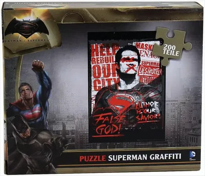Image de Batman vs. Superman Superman Graffiti Puzzle 200 Teile