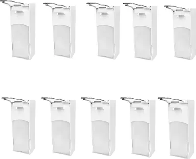 Produktbild von Seifenspender SemyTop - 10 Armhebel-Dosierspender - 1000 ml - weiß - Kunststoff