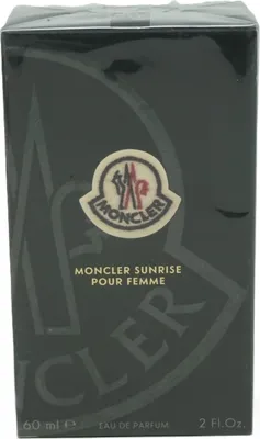 A box of Moncler Sunrise Pour Femme Eau de Parfum.