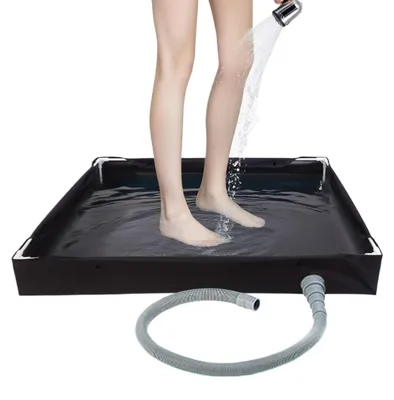 Imagen del producto de Ducha portátil plegable para camping