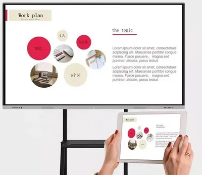 Produktbild von Touchscreen-Whiteboard Interaktive Lösung für Meetings Schule und Präsentationen
