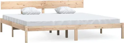 Produktbild von vidaXL Massivholzbett ohne Matratze 200x200 cm