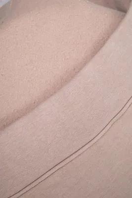 Produktbild von Beiges isoliertes Kapuzensweatshirt