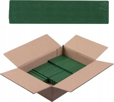 Produktbild von Distanzunterlagen S2405 - 24x100x5mm - 100 Stück - langlebig - präzise Montage - vielseitig
