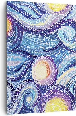 Produktbild von Bild auf Leinwand - Leinwandbild - Einteilig - Abstraktion modern - 70x100cm - Wand Bild - Wanddeko - Wandbilder - Leinwanddruck - Wanddekoration - Leinwand bilder - Wandbild - PA70x100-3935