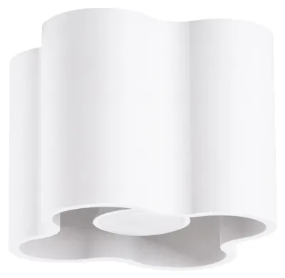 Produktbild von Plafond OVIO 1 weiß GU10 1xGU10 10W Aluminium 10x12x12cm Sollux Lighting