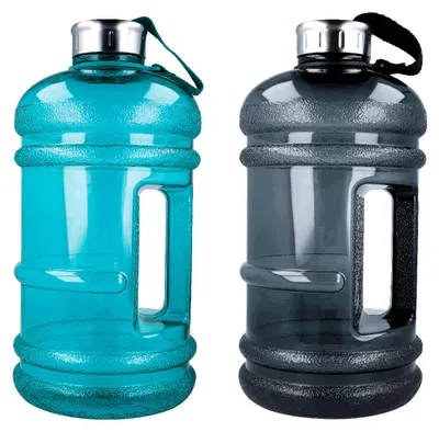 Produktbild von Wasserkanister 2,2 l EUROHOME Schraubverschluss Kunststoff - Trinkflasche To-Go Campingkanister Wassertank - für Sport Fitness Getränke und Camping