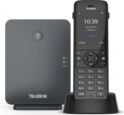 Produktbild von IP-Telefon Schwarz TFT