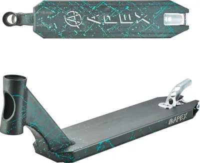 Produktbild von Apex Pro Stunt-Scooter Deck Splash Mini 550 (46cm) black splatter