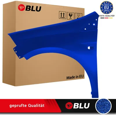 Immagine prodotto di BLU Parafango compatibile con Fiat Bravo 899B Sinistra Blau BlauMaserati | 2007-2014 | Anteriore | Verniciato | Pronto per il montaggio | Acciaio