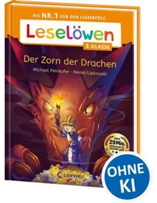 Immagine prodotto di Leselöwen 3. Klasse - Der Zorn der Drachen