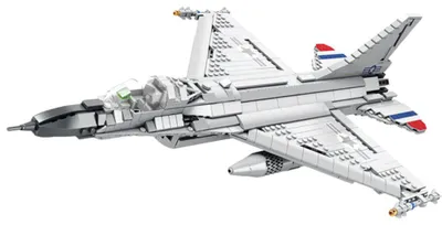 Obrázek produktu pro LEAN Toys 24741 Konstrukční stavebnice Stíhačka F-16 Falcon, 1427 dílků