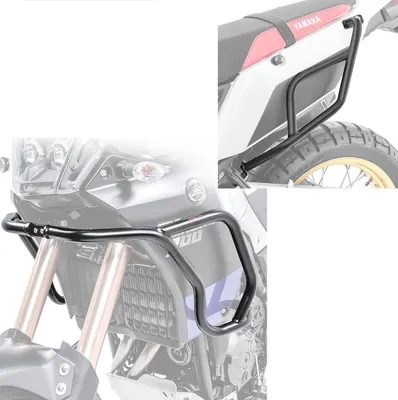 Produktbild von Set Verkleidungsschutzbügel und Sturzbügel Hinten passend für Yamaha T