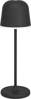 Produktbild von MANNERA Tischleuchte Tischbeleuchtung - H34 x Ø11 cm - schwarz - 2,2W inkl. - IP54