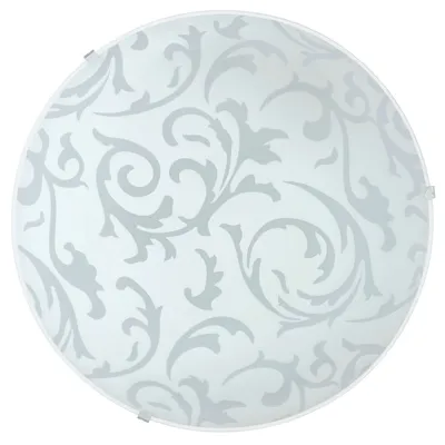 Image de Eglo 90043 SCALEA 1 E27 Plafonnier Ø315mm Blanc M.Décor