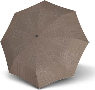 Produktbild von Knirps Taschenregenschirm Regenschirm A.200 Medium Duomatic Fountain Earth braun
