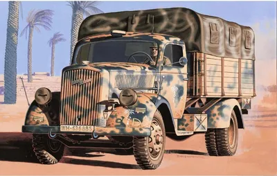 Produktbild von Italeri OPEL BLITZ, Military car model, Montagesatz, 1:72, Opel Blitz, Unisex, Kunststoff